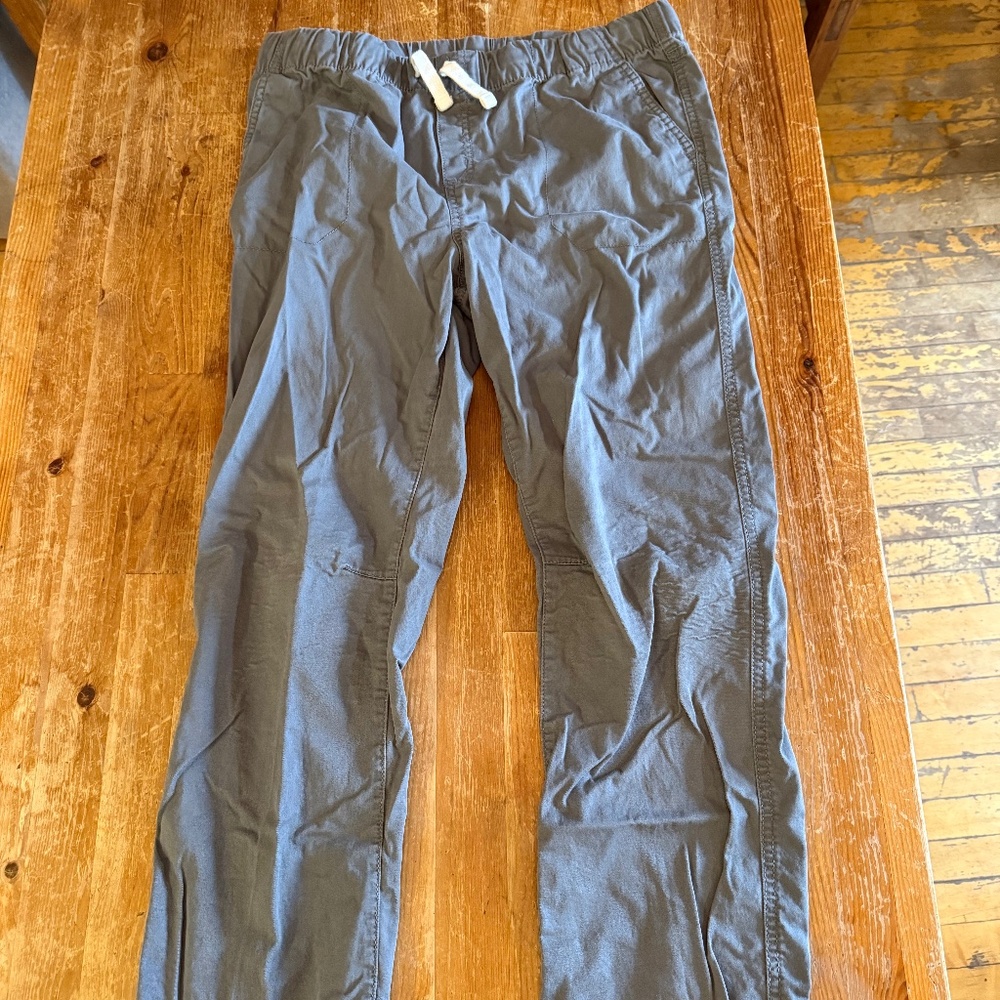 Cat & Jack Boys Pants – Size 18 Husky, Straight Fit – Gray